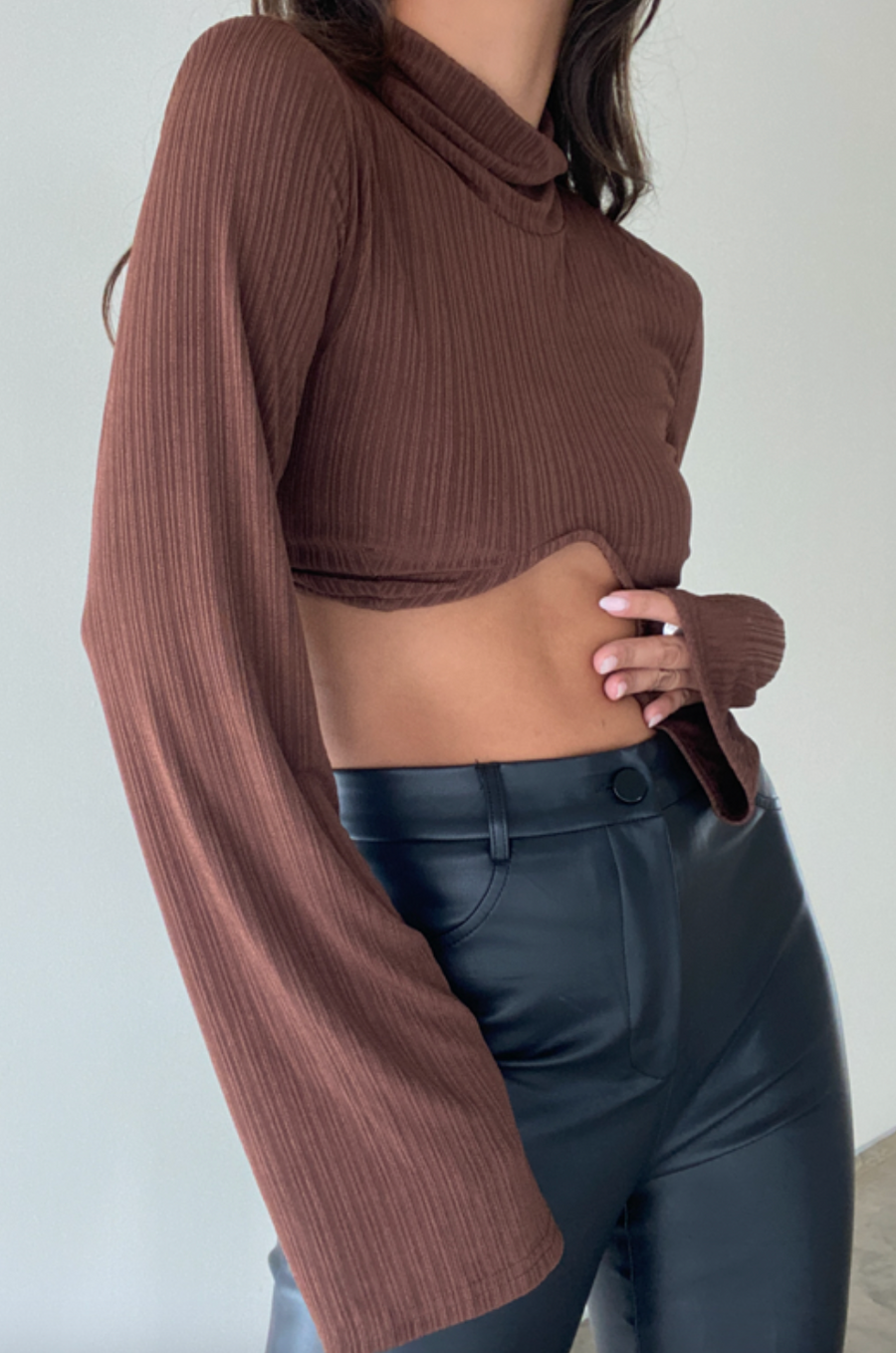 Keep It Coming Long Sleeve Crop