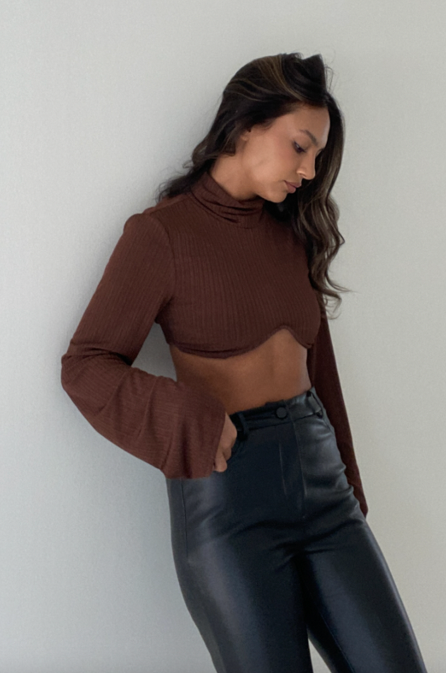 Keep It Coming Long Sleeve Crop