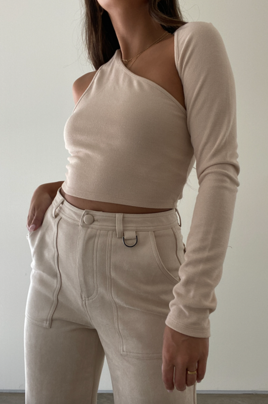 Upper East Side One Shoulder Top