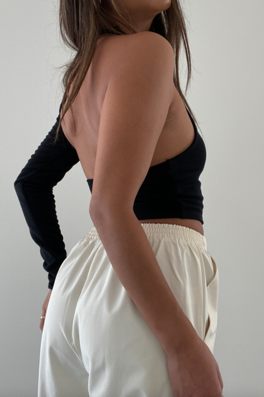 Upper East Side One Shoulder Top