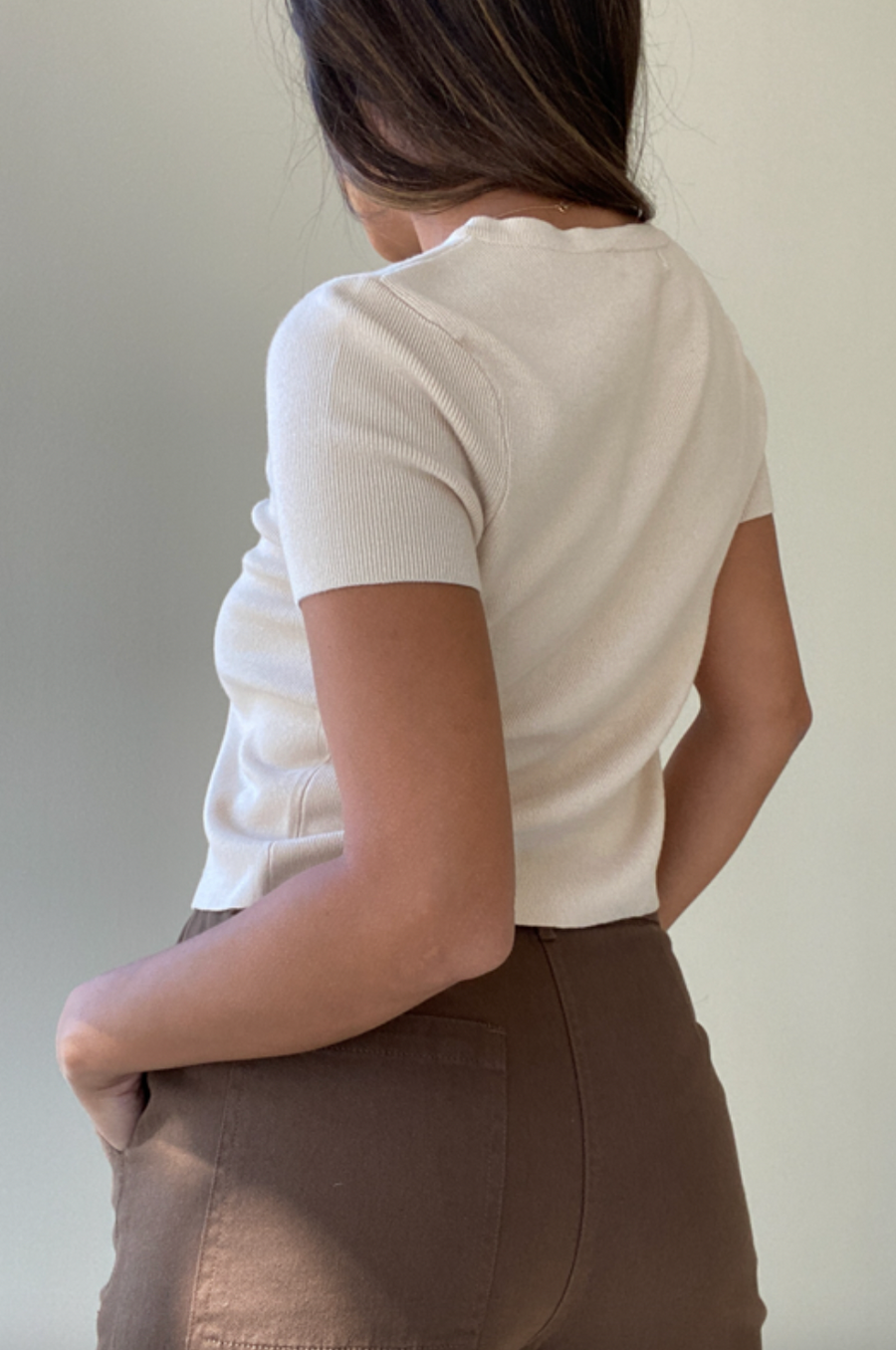 Molly Short Sleeve Knit Cardigan