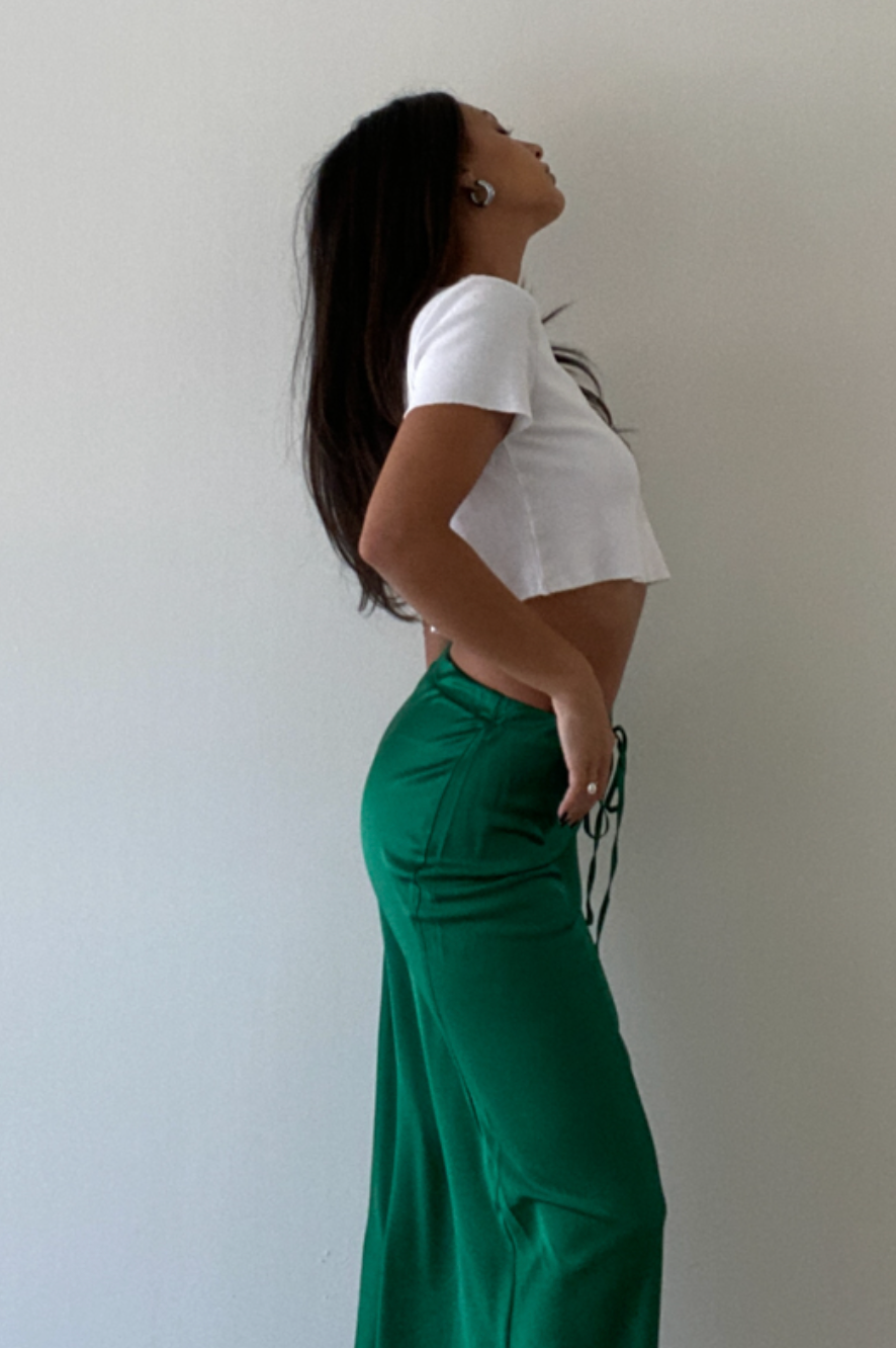 Bad Habits Satin Maxi Skirt