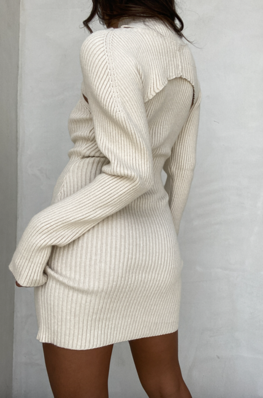 Sorta Sweet Sweater Shrug Dress