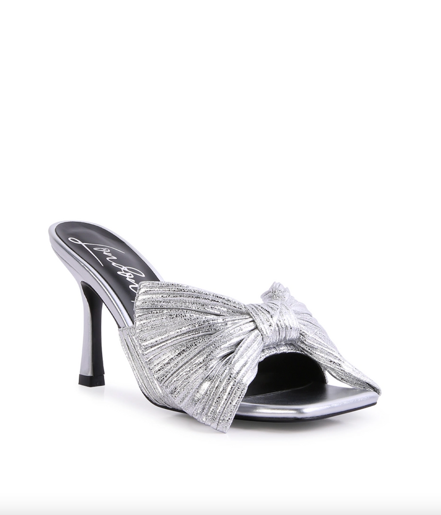 Saint High Heeled Bow Sandals
