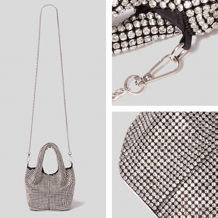 Rhinestone Mini Handbag