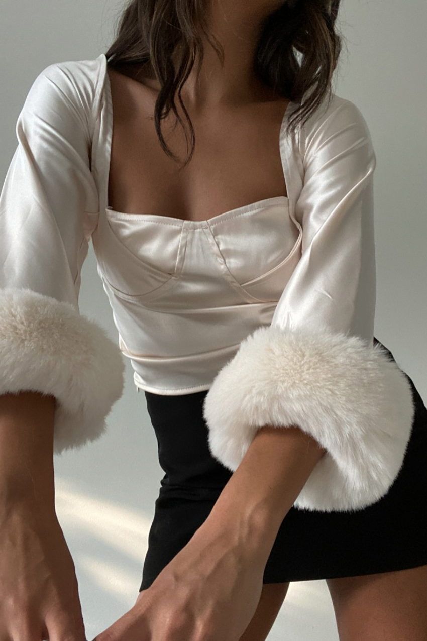 Taylor Satin Top Set
