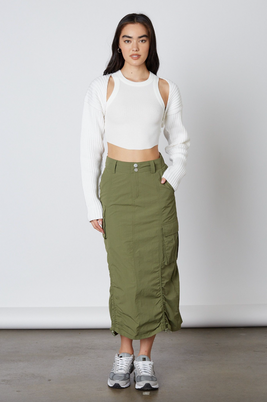 Maxi Cargo Skirt