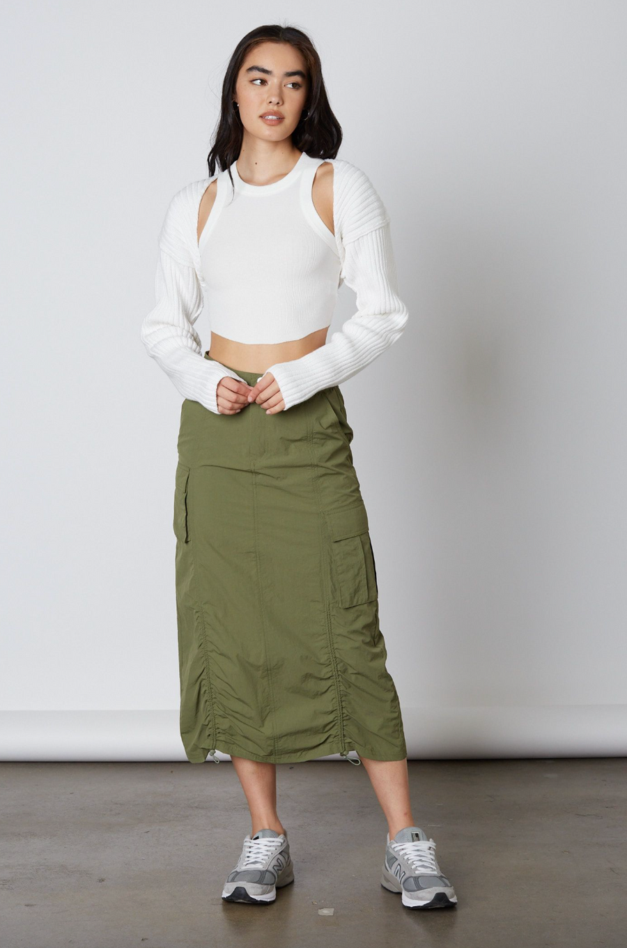 Maxi Cargo Skirt