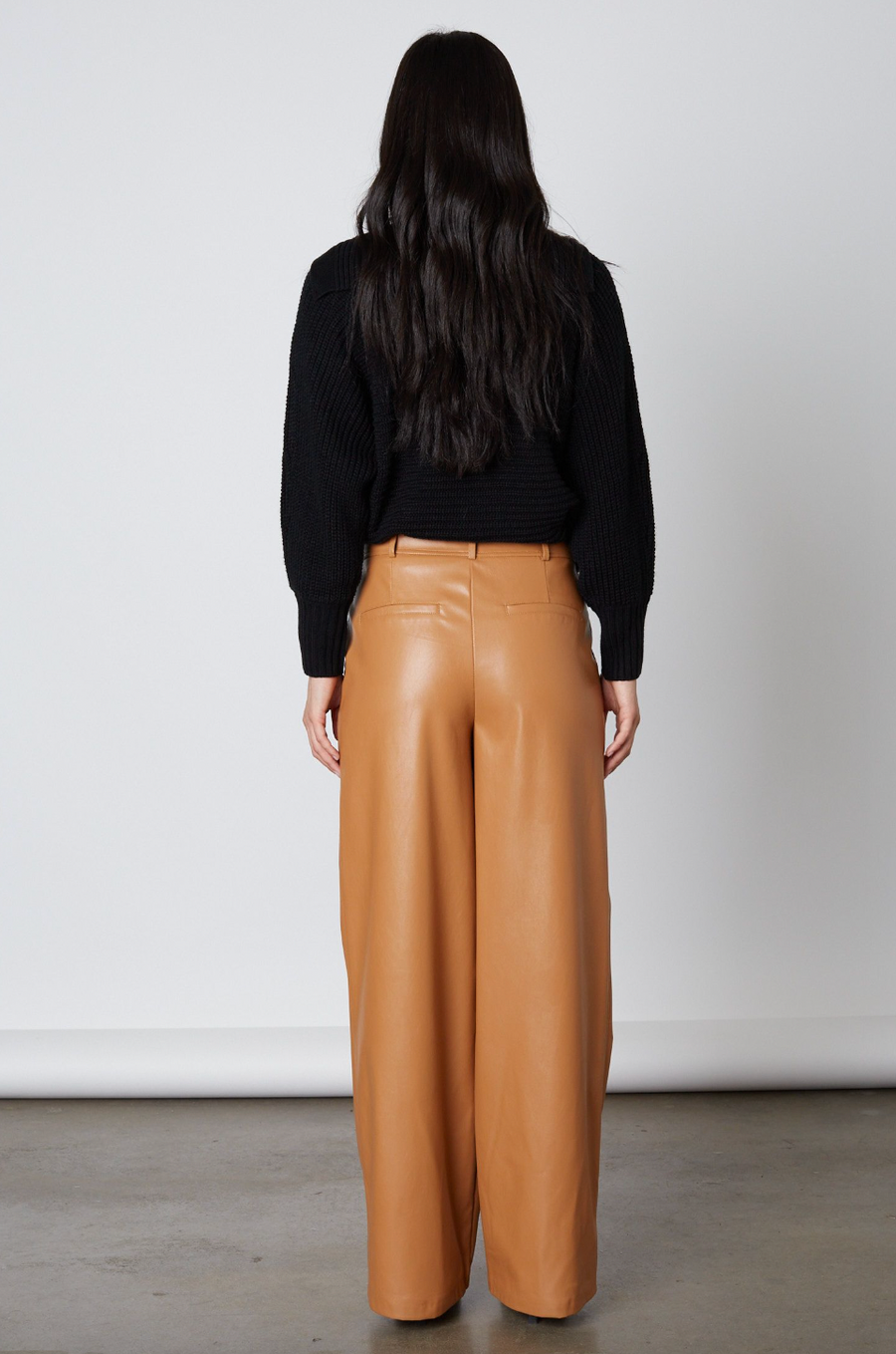 Nariah Relaxed Leather Pants