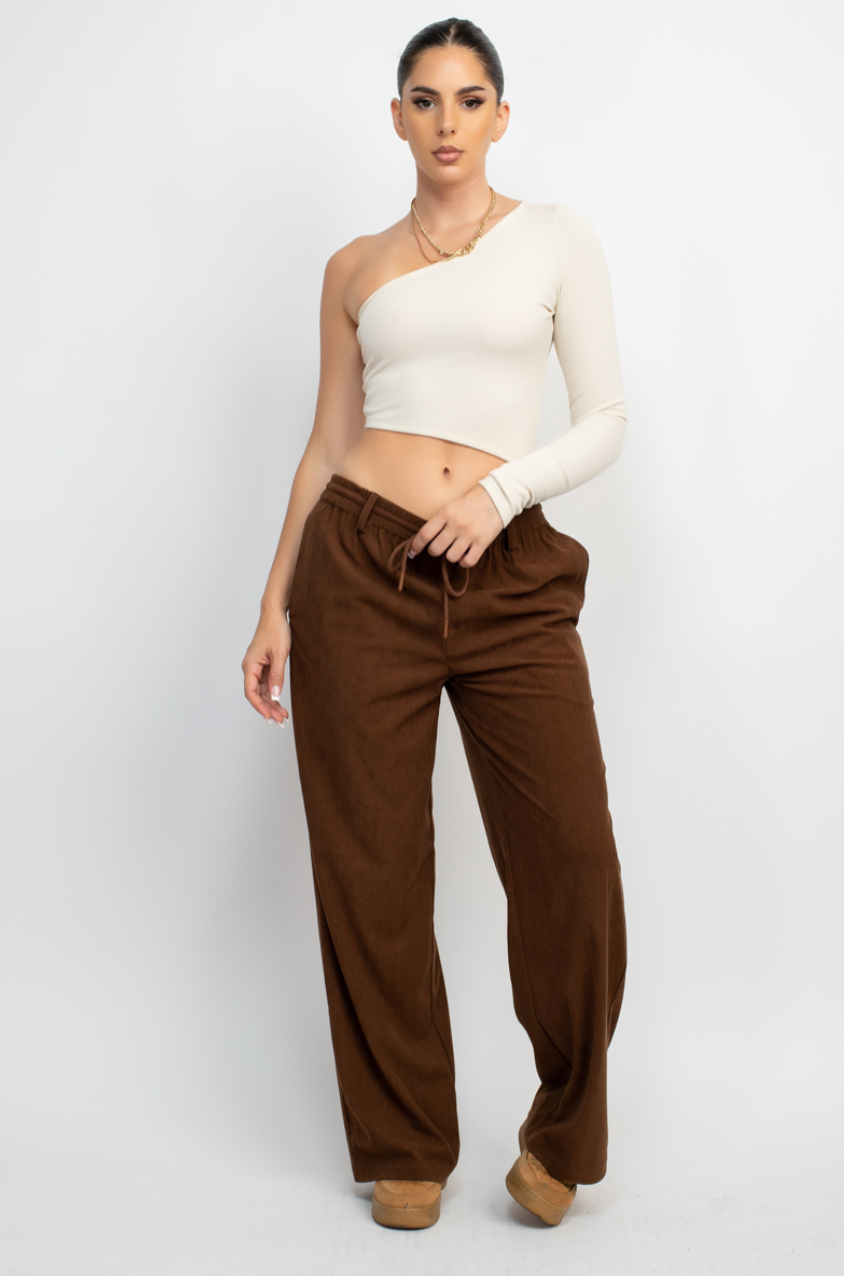 Down To Earth Wide Leg Pants