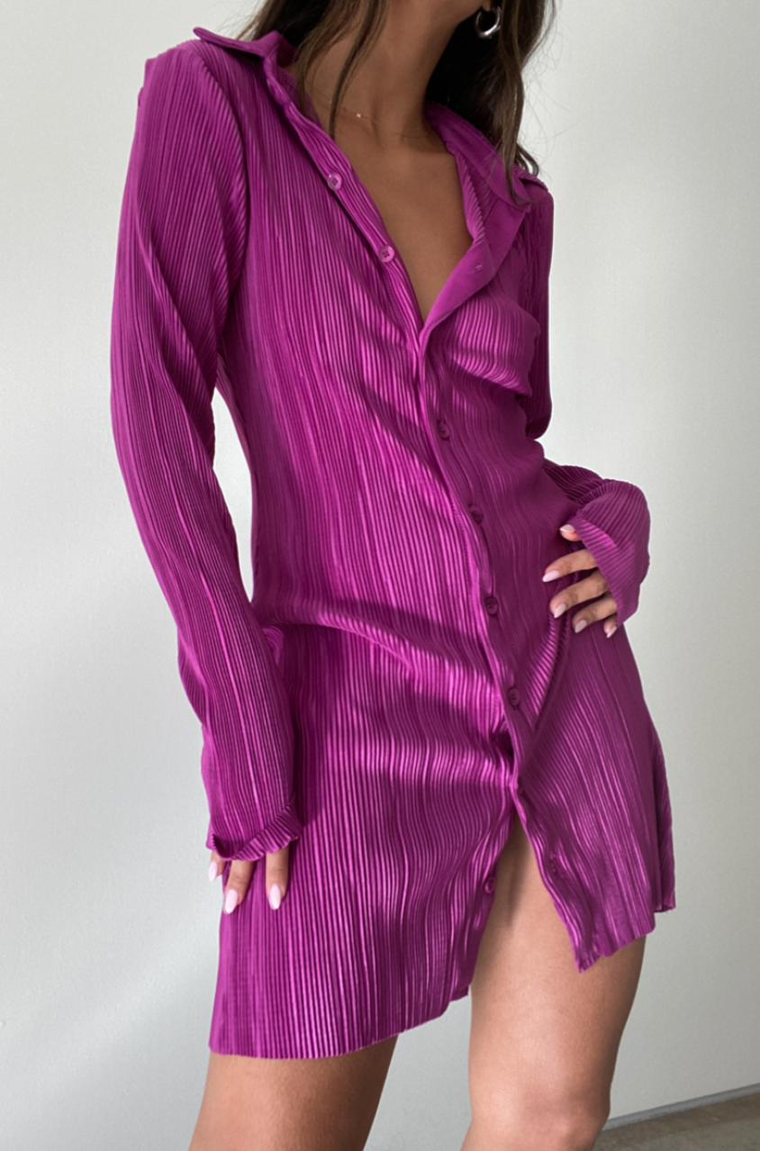 Madeleine Pleated Dress