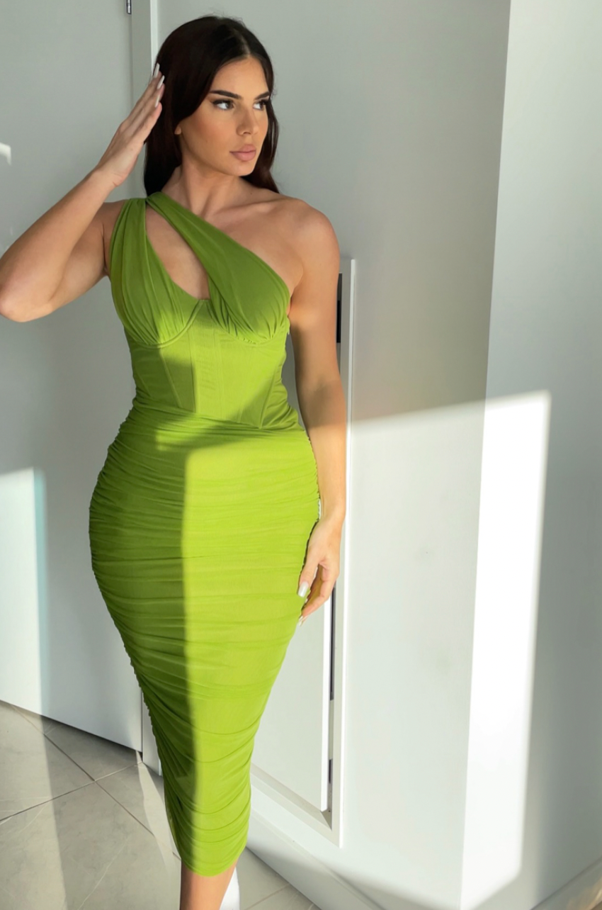 Main Attraction Midi Dress