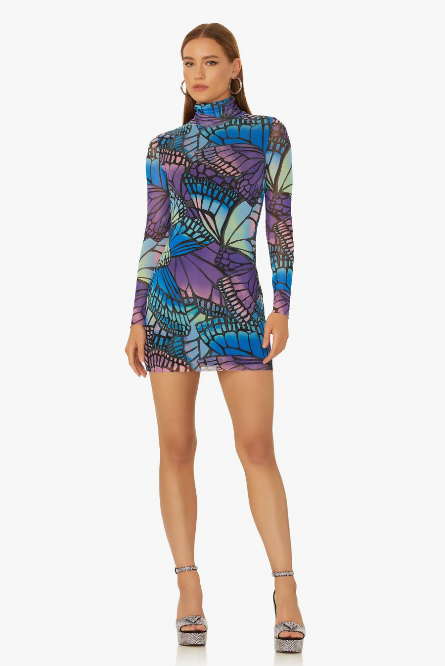 Electric Butterfly Dress