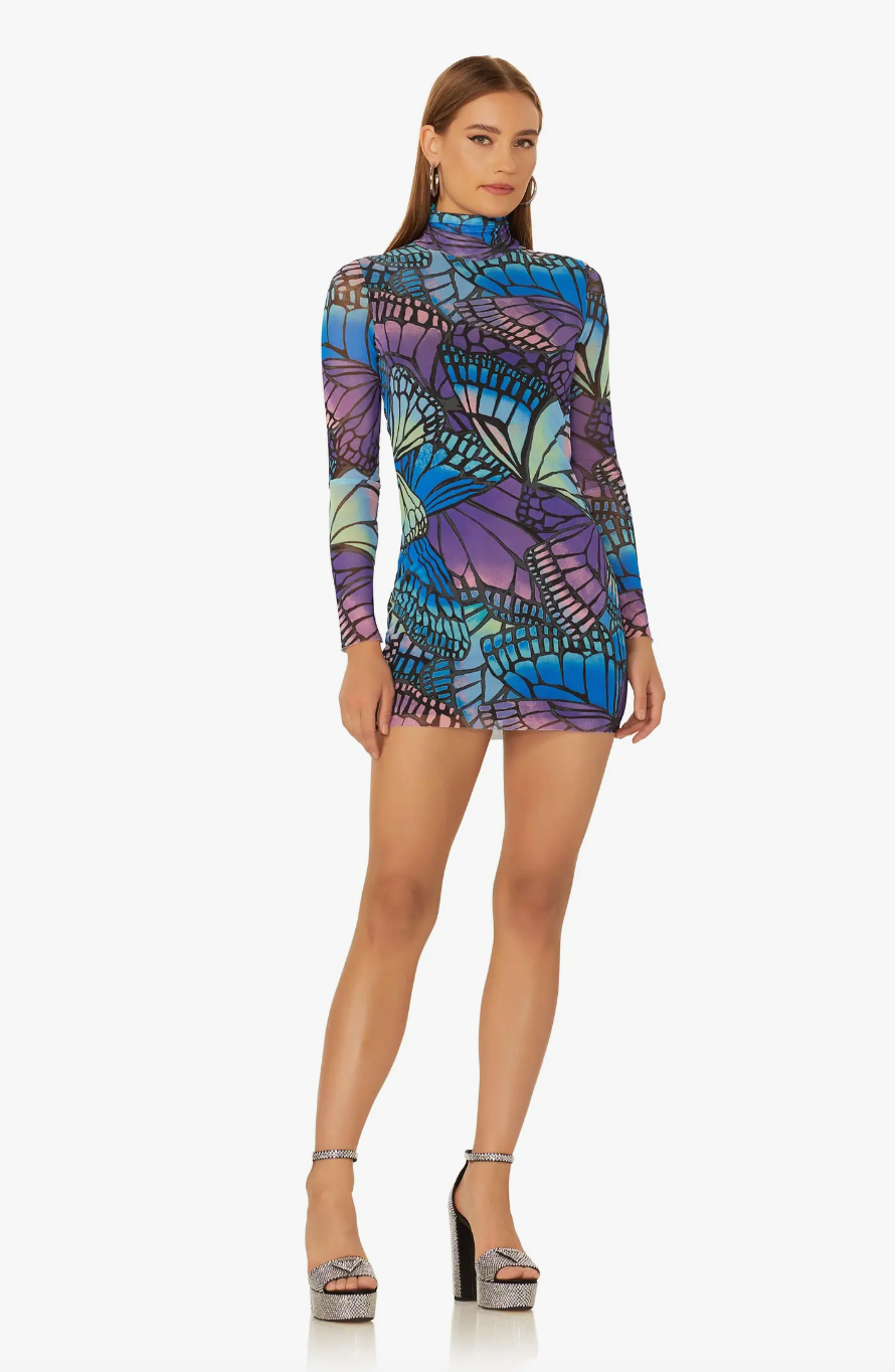 Electric Butterfly Dress