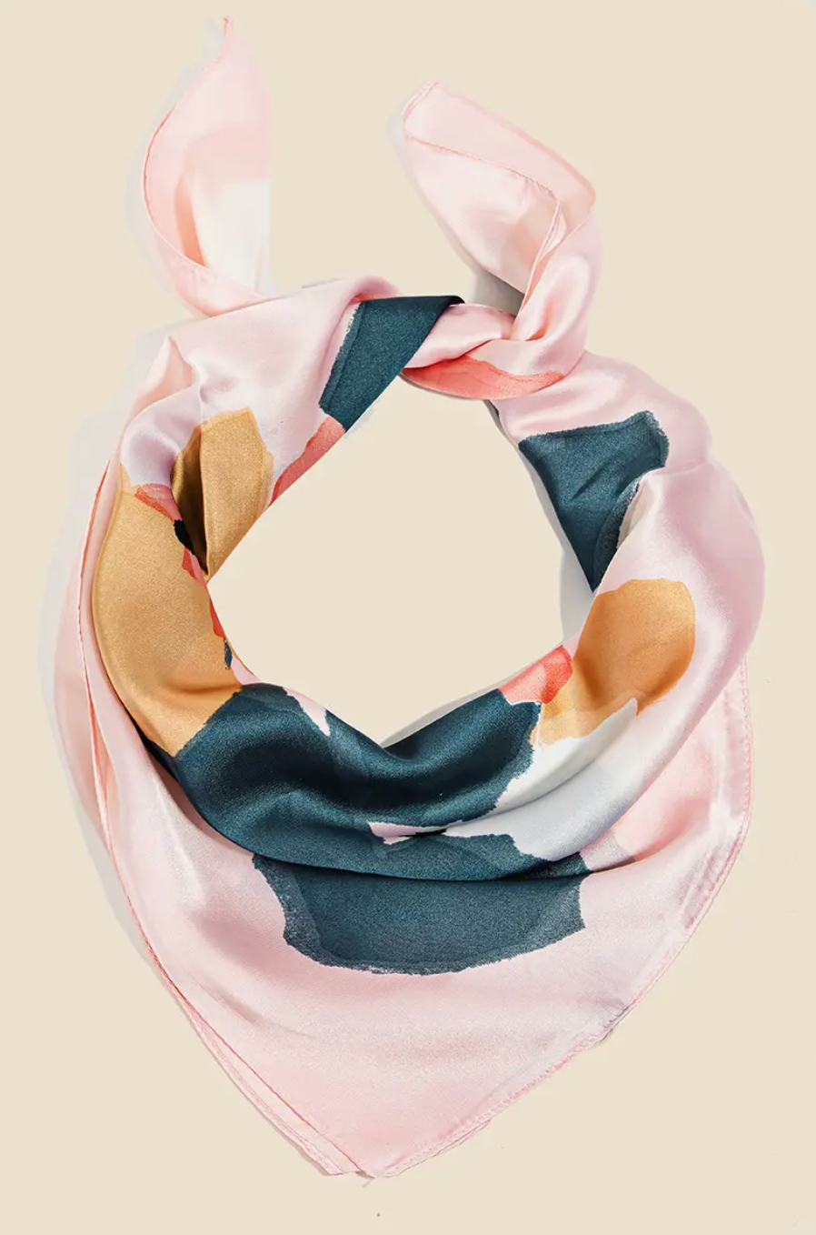 Daisy Flower Print Scarf