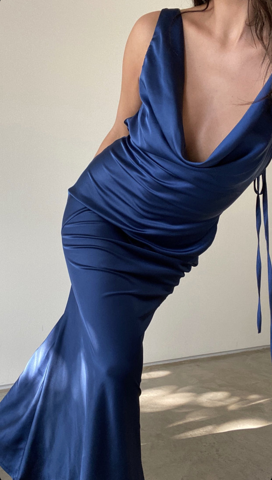 Heaven In Hollywood Satin Slip Dress
