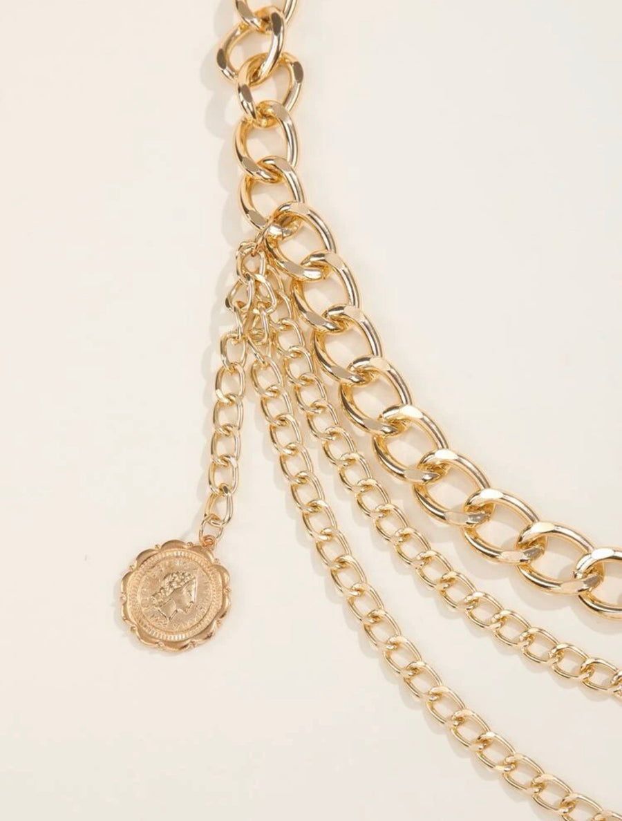 Morocco Round Charm Belt