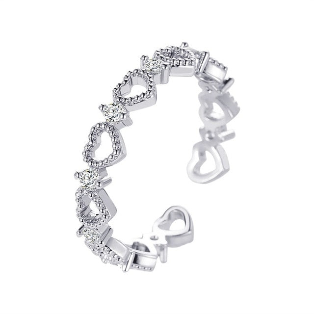 Brittney Heart Ring