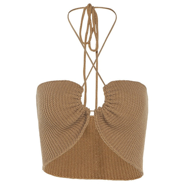 Private Island Knit Halter