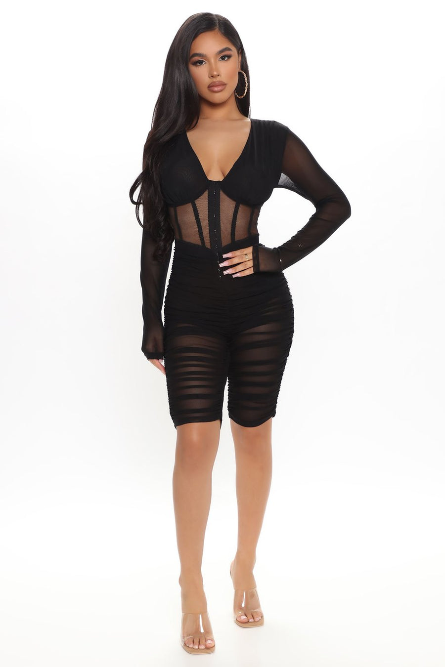Milani Mesh Romper